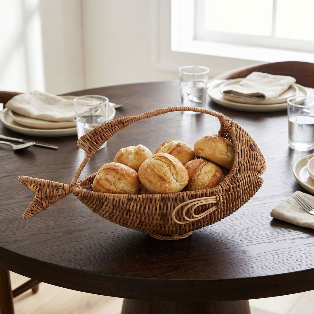 Rattan-Fisch-Säcke für Haus & Küche – Bild 3 | LuxeStyle