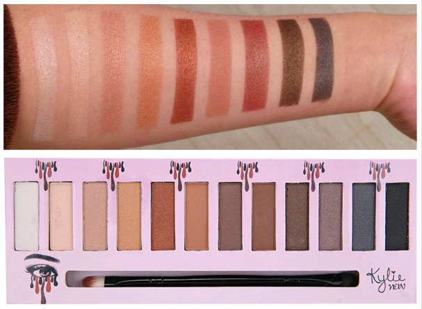 Kelly Lidschatten-Palette, 12 Farben matt – Bild 2 | LuxeStyle