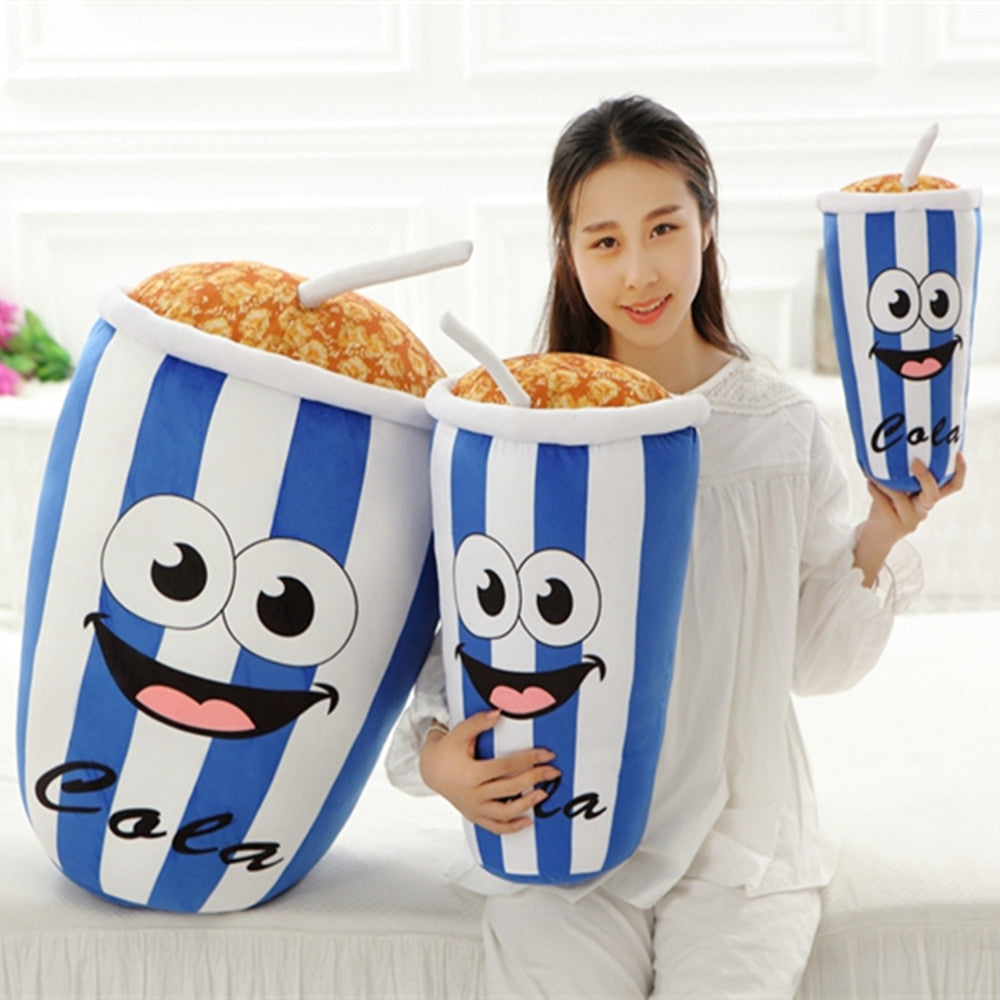 Kuschel-Kissen Cola-Becher | LuxeStyle