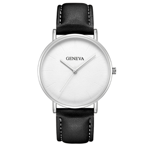 Herren Quarzuhr im Genfer Stil
