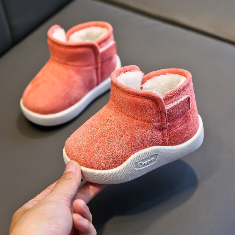 Baby- & Kleinkindschuhe mit Plüschfutter