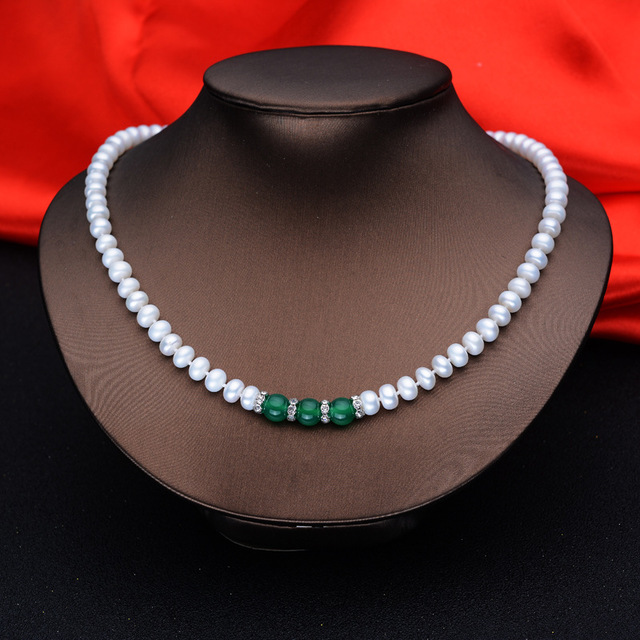Achat-Perlen-Schmuckset