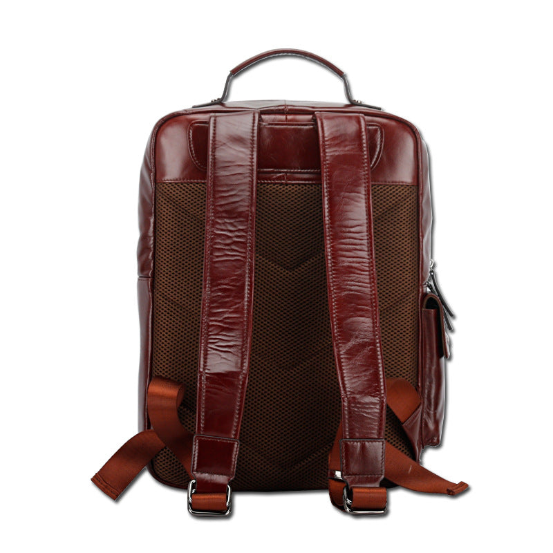 Lederrucksack mit grosser Kapazität – Bild 3 | LuxeStyle