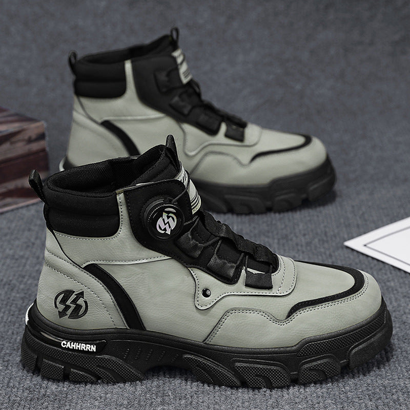 Outdoor-Herrenschuhe mit hohem Schaft – Bild 2 | LuxeStyle