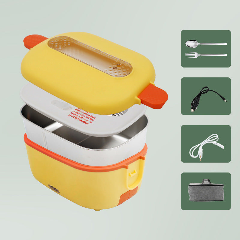 5-in-1 Lunchbox mit Schnellheizung für Zuhause und Auto