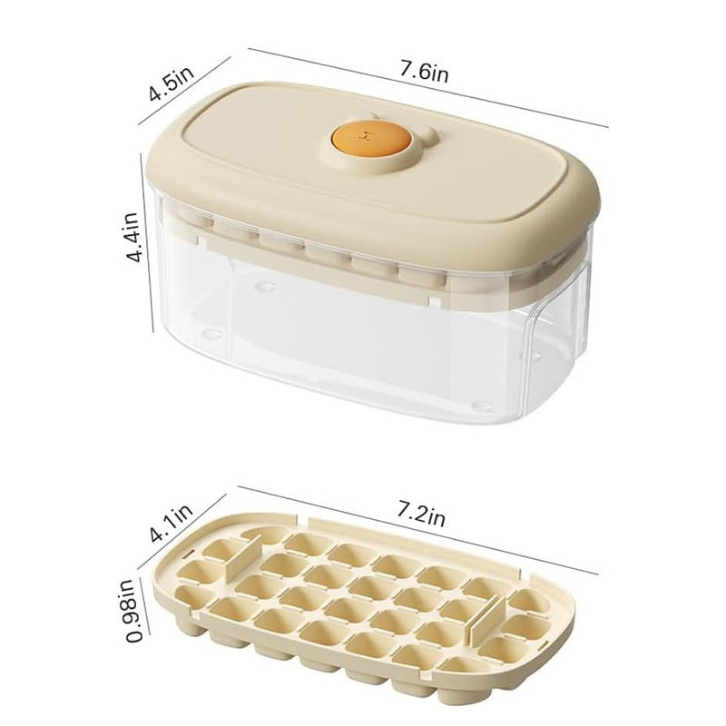 Eiswürfelform-System mit Druckknopf – Ansicht 3