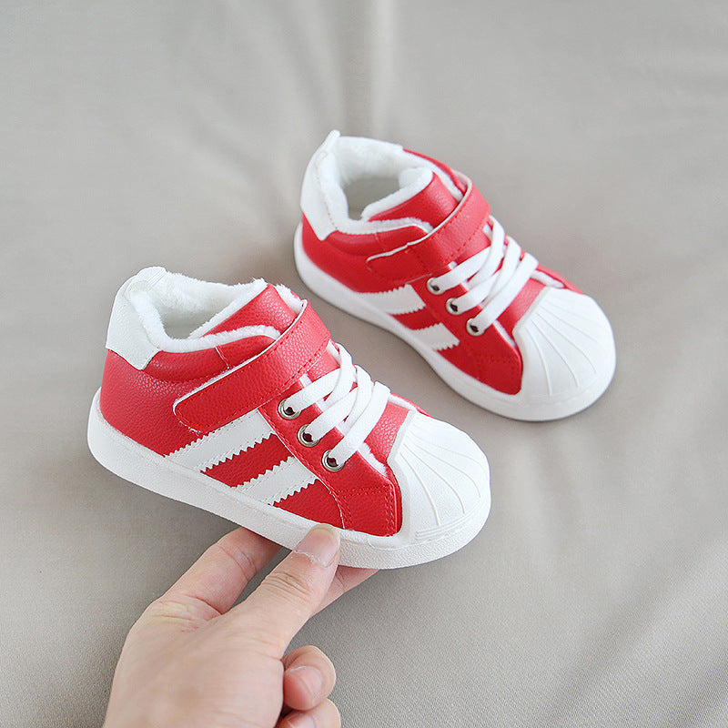 Shell-toe Non-Slip Toddler Shoes mit Klettverschluss – Bild 7 | LuxeStyle