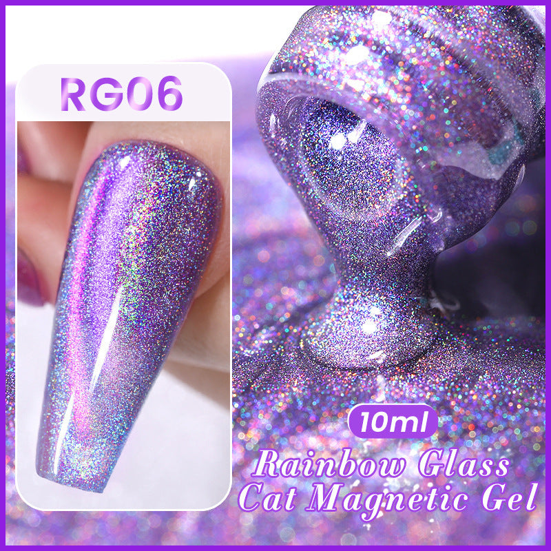 Regenbogen-Katzenauge-Gel-Lack – Bild 7 | LuxeStyle