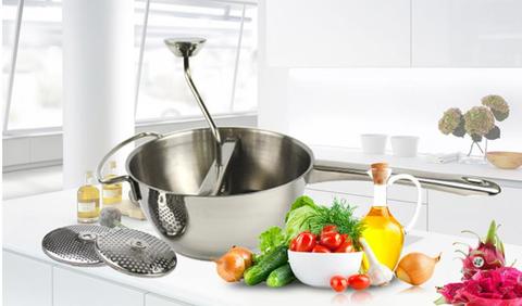 Edelstahl-Passiermühle für Babybrei & mehr | LuxeStyle