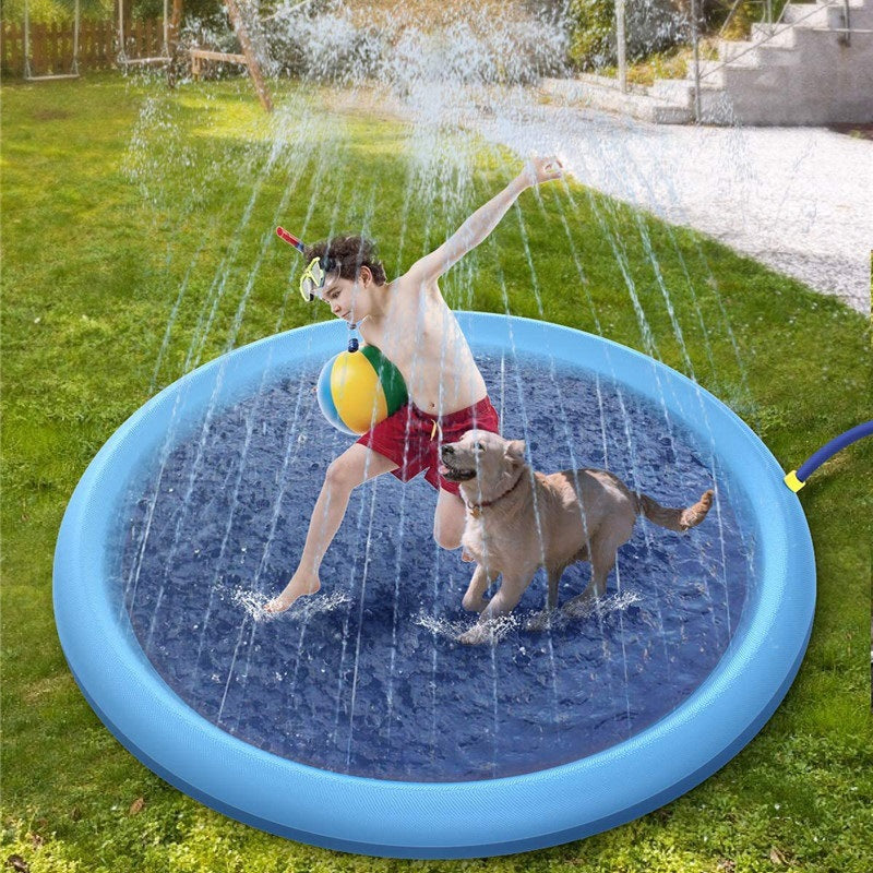 Rutschfester Wasser-Spielmatte für Kinder & Hunde