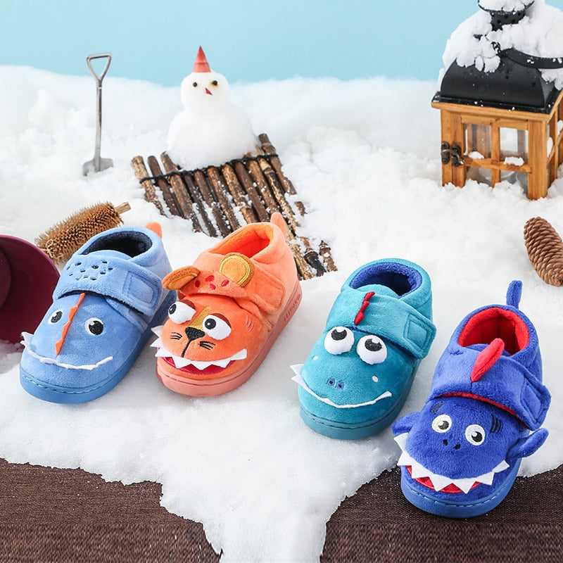 Kinder-Hausschuhe mit Fersenriemen | LuxeStyle