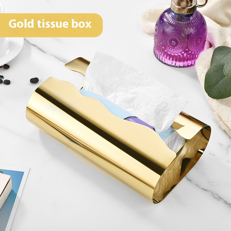 Edelstahl Papierhandtuchbox für den Schreibtisch – Bild 7 | LuxeStyle