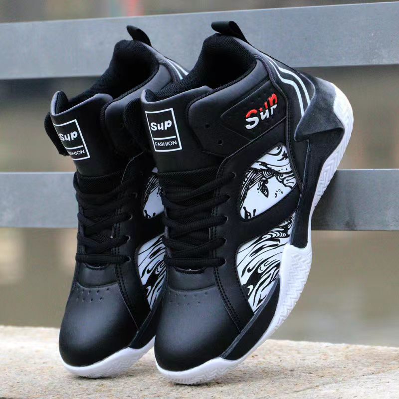 Fashion Leder Basketball Sneaker für Herren – Bild 3 | LuxeStyle
