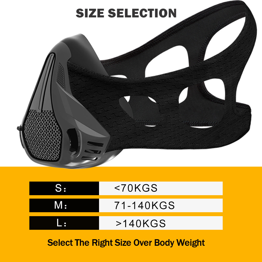 Fitness Sauerstoffbarriere-Maske