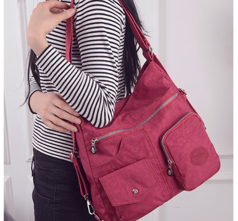 Wasserdichte Nylon Crossbody Bag