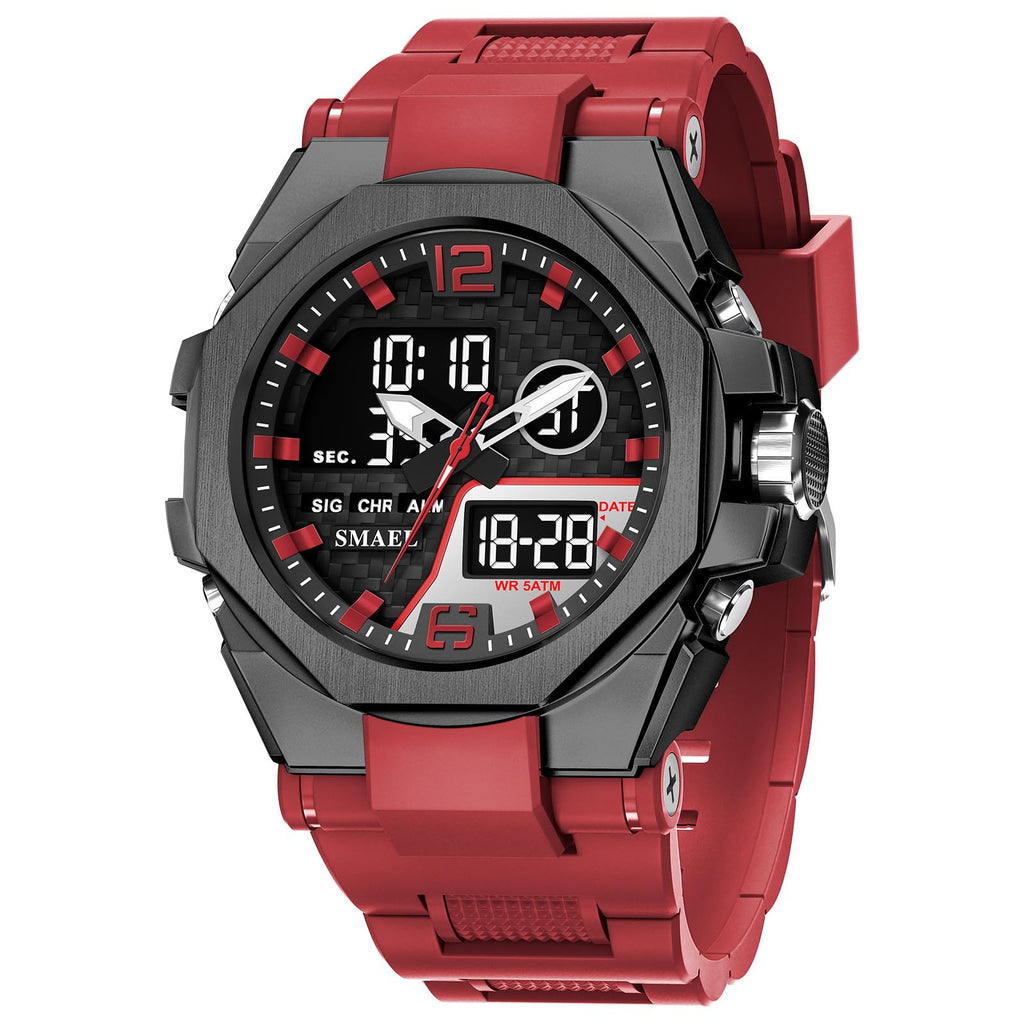 Taktische Sportuhr mit Dual-Display – Ansicht 7