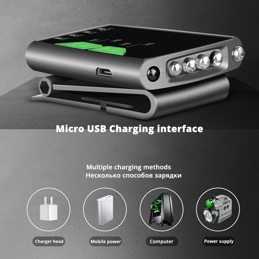 USB-LED-Kopflampe für Fischer