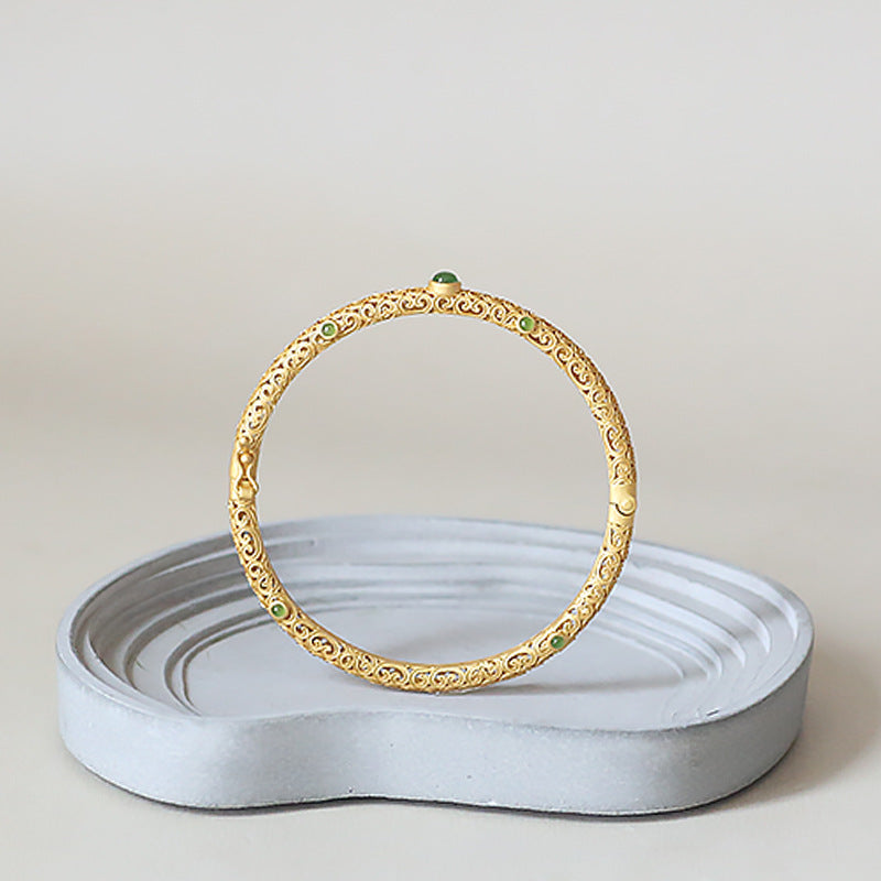 Armband mit Glückswolken und Sycee-Münzen | LuxeStyle