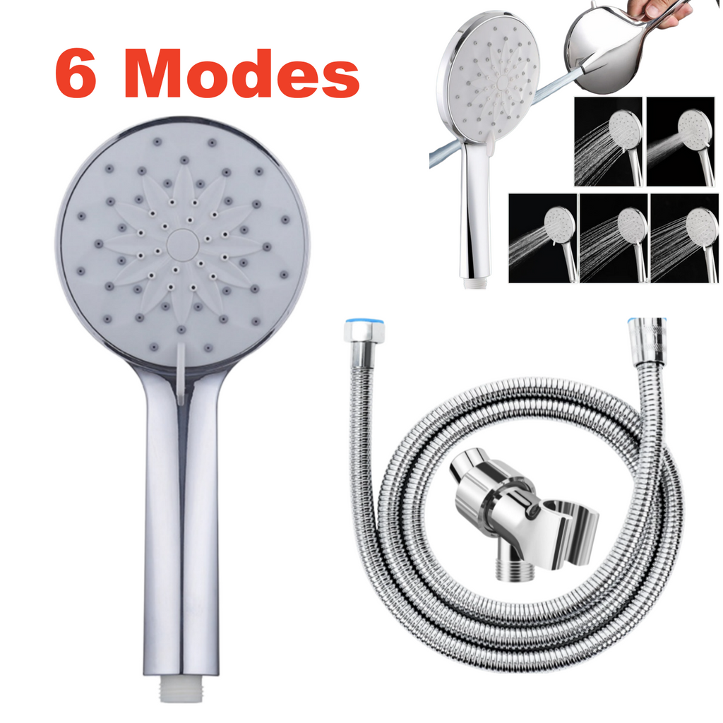 Regendusche mit 6 Sprüheinstellungen