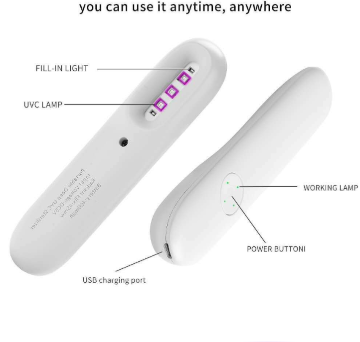 Handlicher UV-Desinfektionsstab – Bild 3 | LuxeStyle