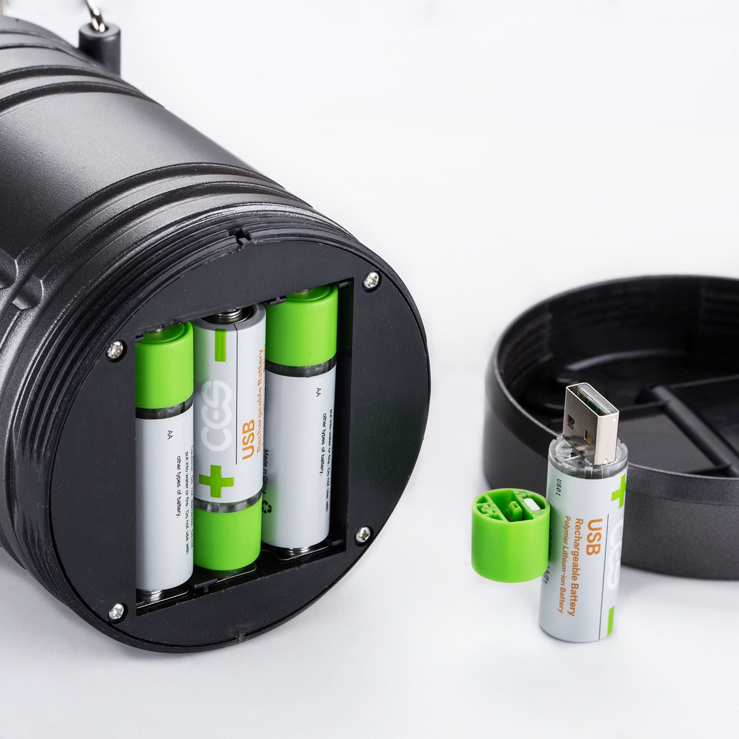 USB-Schnelllade-Lithium-Akku AA