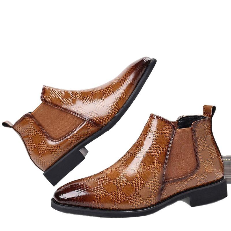 Britische Lederstiefeletten für Herren – Bild 3 | LuxeStyle