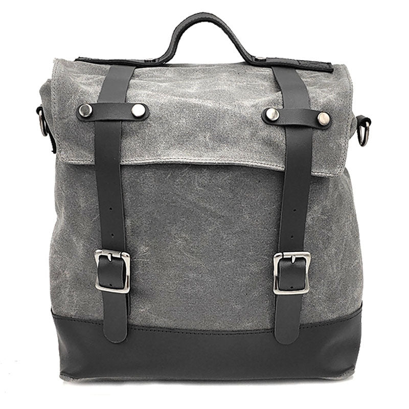 Wasserdichte Motorrad-Seitenpacktasche aus Canvas – Bild 7 | LuxeStyle