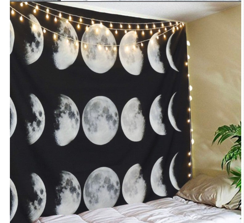 Wandbehang Sternenuniversum Mond | LuxeStyle