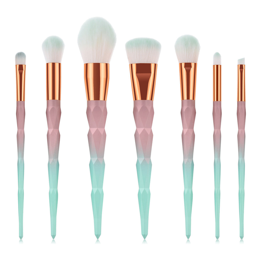 Gradient Diamond Make-up Pinsel-Set