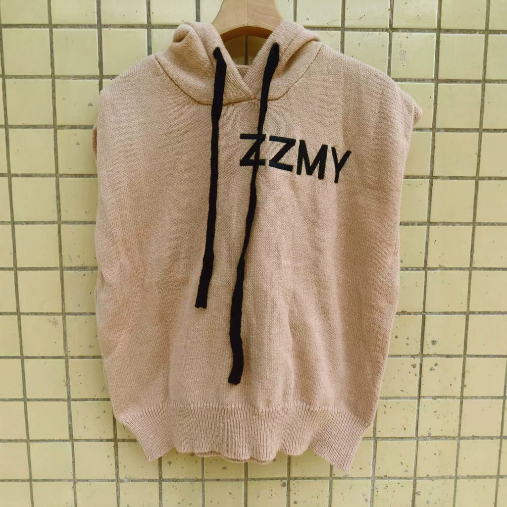 Minimalistischer Damen Hoodie mit Letter-Print