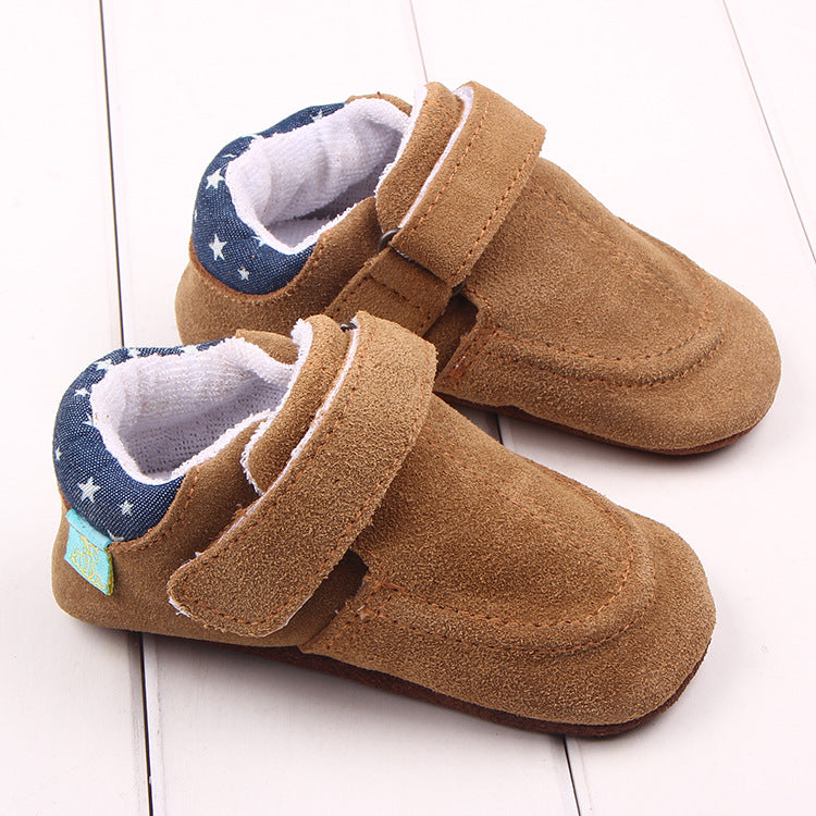 Lammleder-Babyschuhe mit Klettverschluss – Bild 4 | LuxeStyle