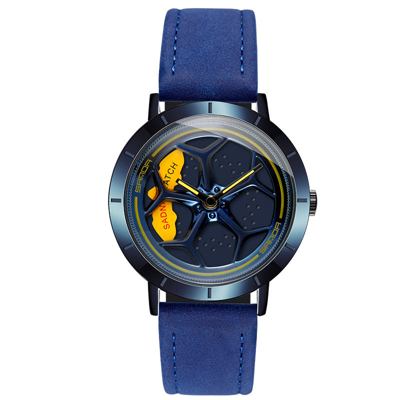 Sanda Wheel Quarz-Uhr – 43 mm, 30 m wasserdicht – Bild 13 | LuxeStyle