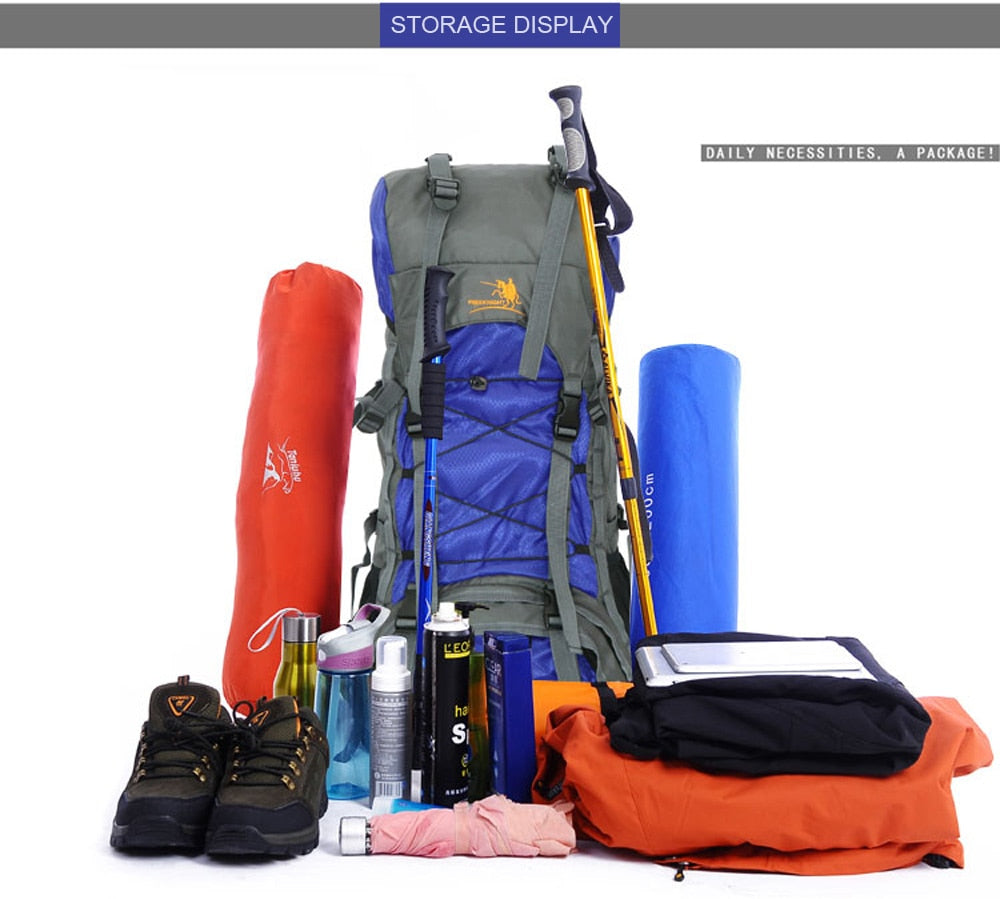 60 L Outdoor-Reiserucksack – Bild 5 | LuxeStyle