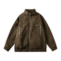 Herren Retro-Schlangenleder-Matte Jacke – Bild 2 | LuxeStyle
