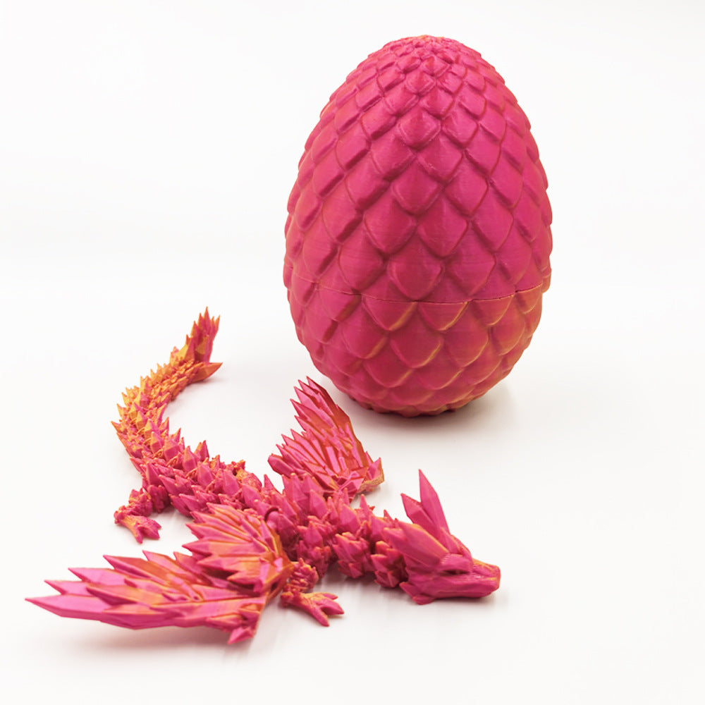 3D-gedruckte Drachen- und Ei-Ornamente – Bild 5 | LuxeStyle