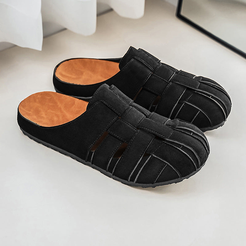Herren Vintage Slide Sandalen – Bild 8 | LuxeStyle