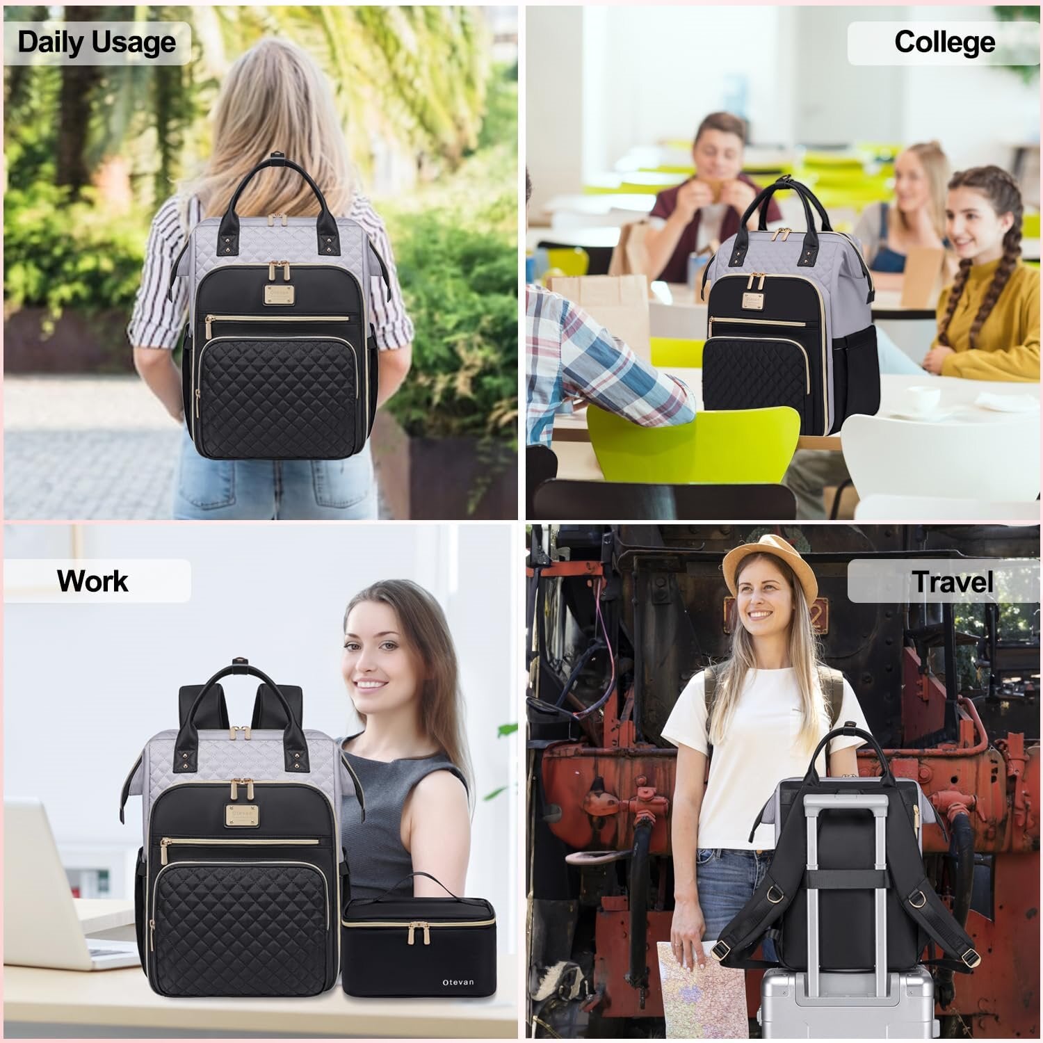Leichter, multifunktionaler Rucksack mit grossem Volumen – Ansicht 6