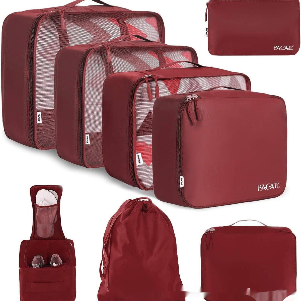8-teiliges Reise-Organizer-Set – Bild 10 | LuxeStyle