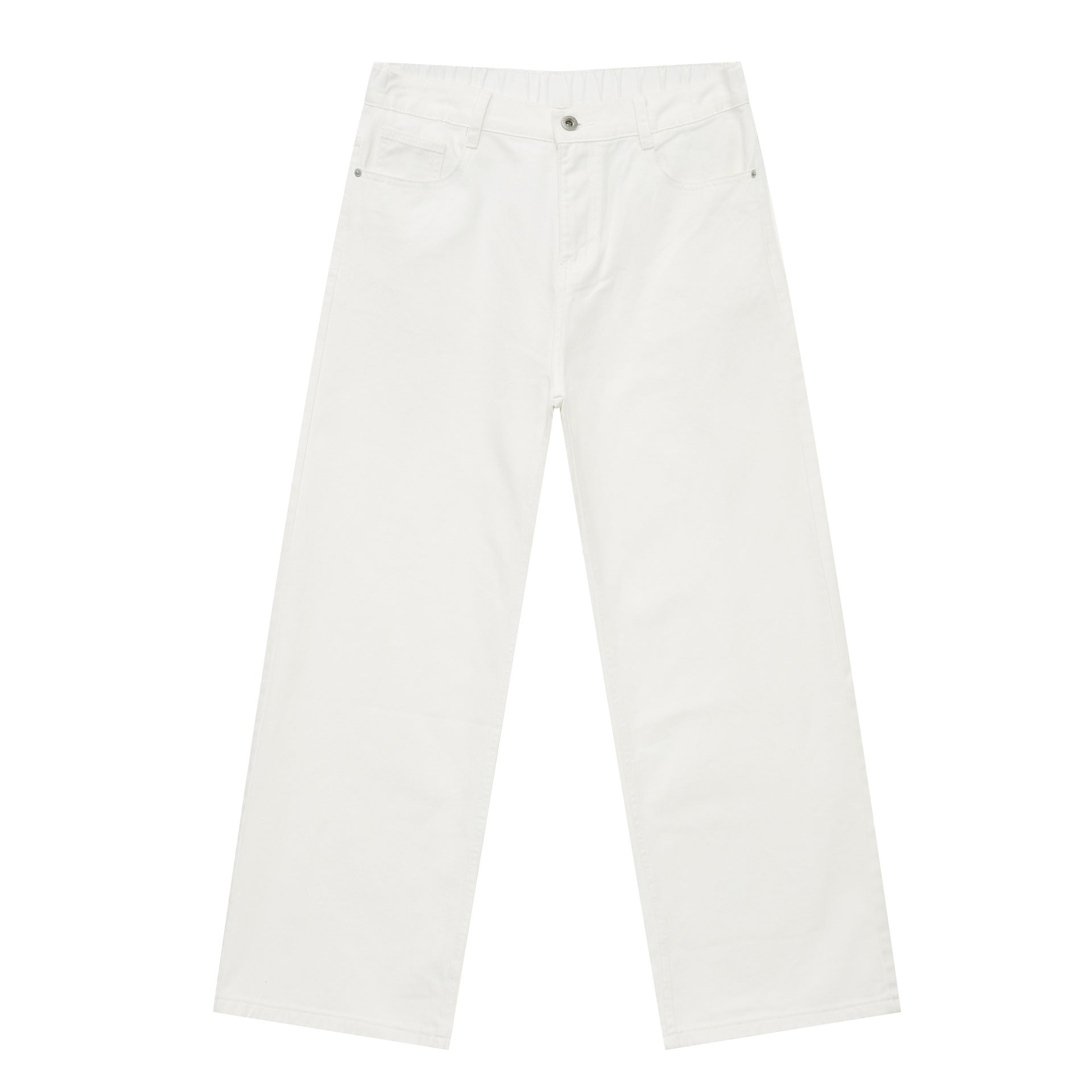 Loose Fit Straight Jeans im Korean Style