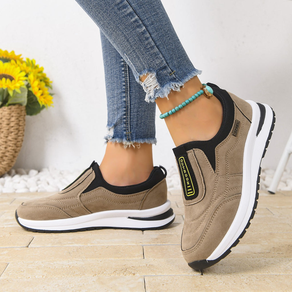 Bequeme Slip-on Running-Schuhe für Damen