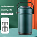 Thermos-Lunchbox aus Edelstahl, mehrlagig