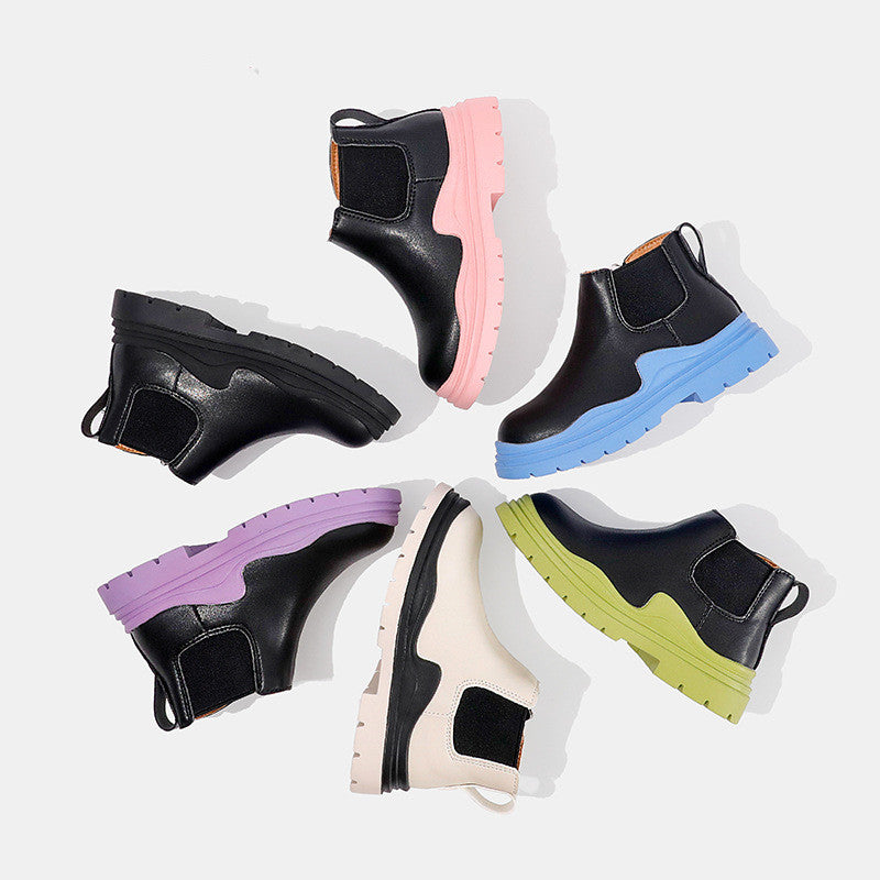 Kinder-Chelsea-Boots aus zweilagigem Rindsleder – Bild 2 | LuxeStyle