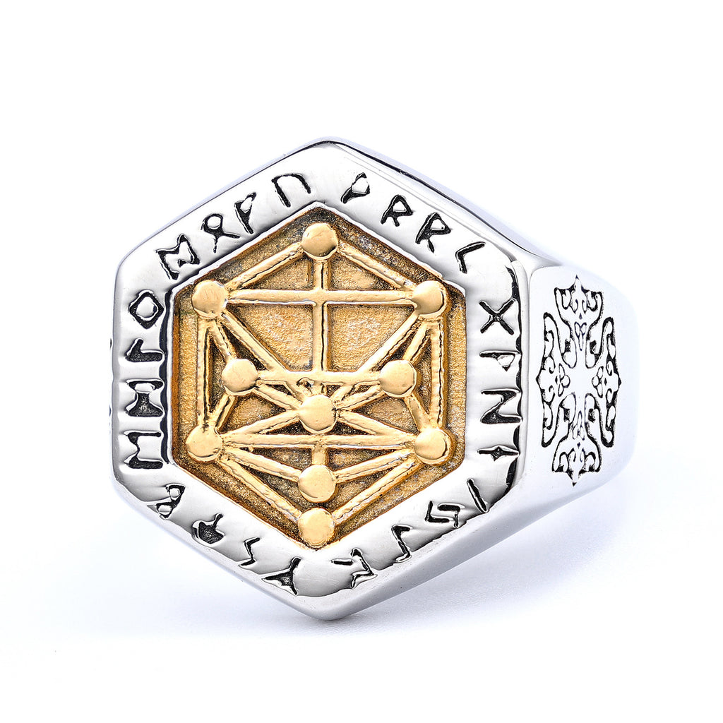 Viking Edelstahl Herren Ring