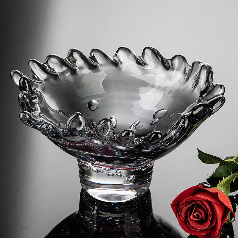 Wellenförmige Glas-Obstschale – Bild 2 | LuxeStyle