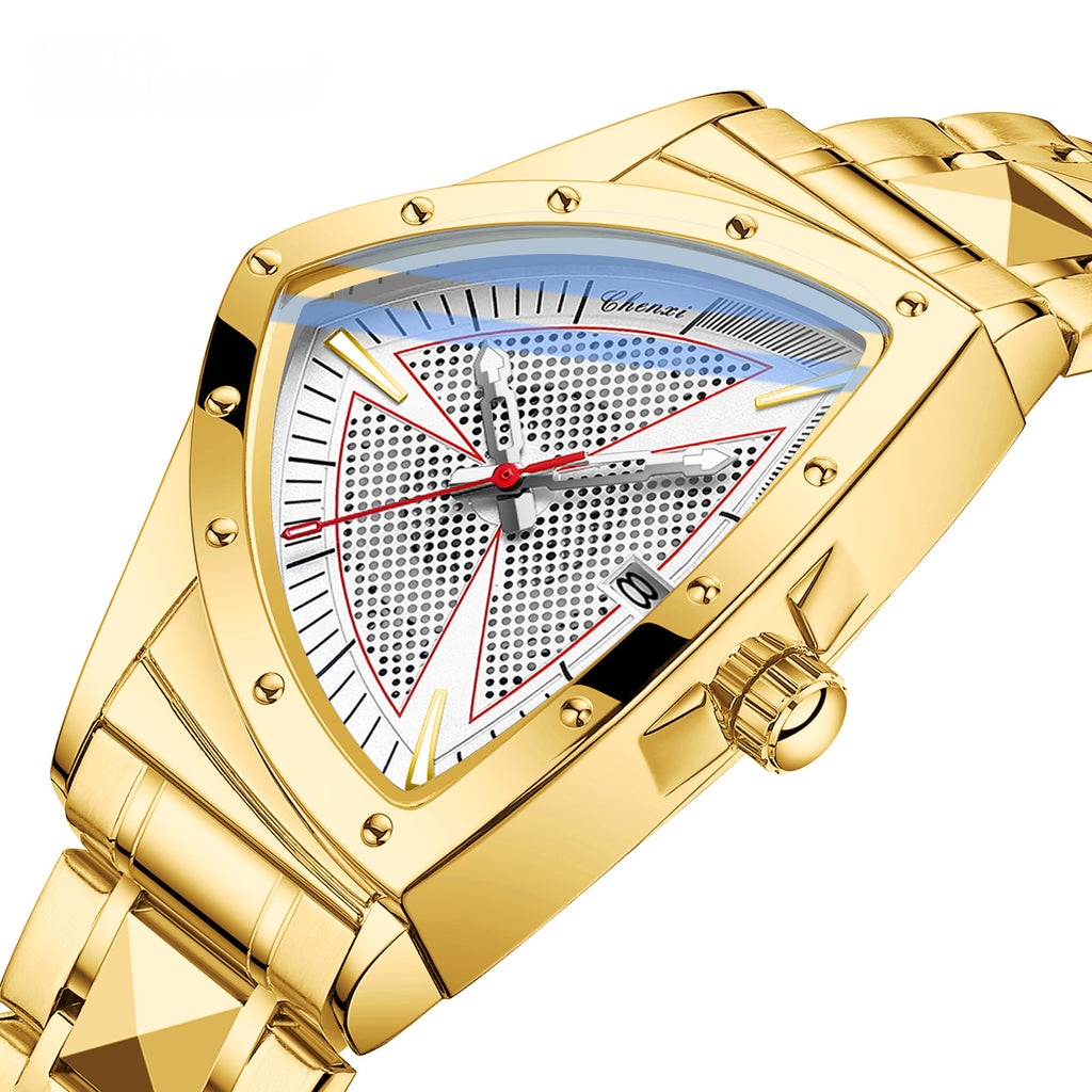 Herren-Armbanduhr mit Stahlband und Quarzwerk – Bild 11 | LuxeStyle