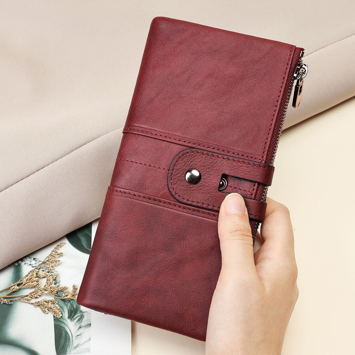 Antimagnetische Vintage-Taschenkarte – Bild 7 | LuxeStyle