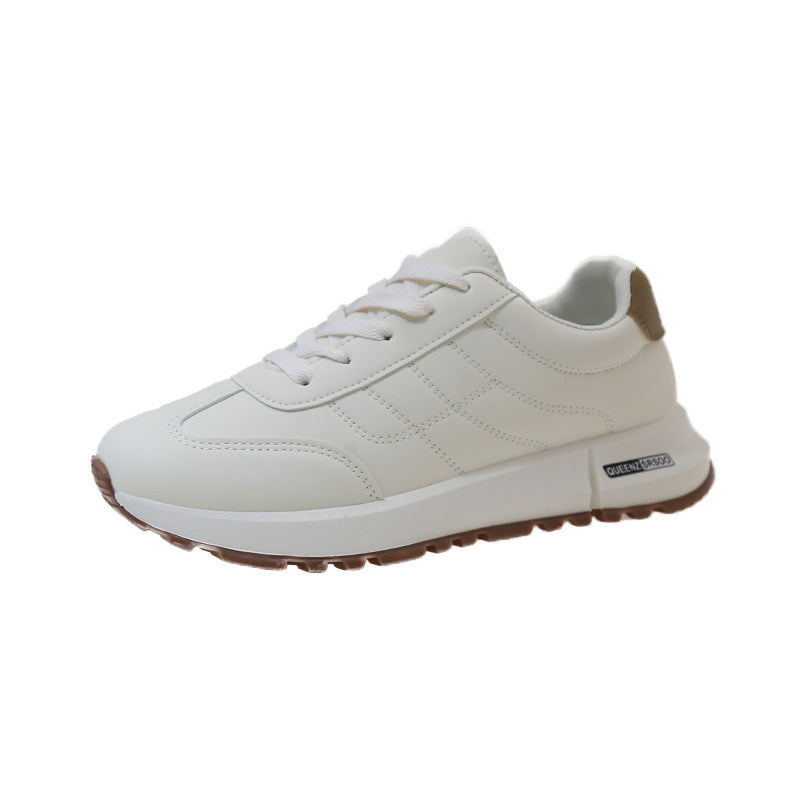 Plateau-Sneaker zum Schnüren
