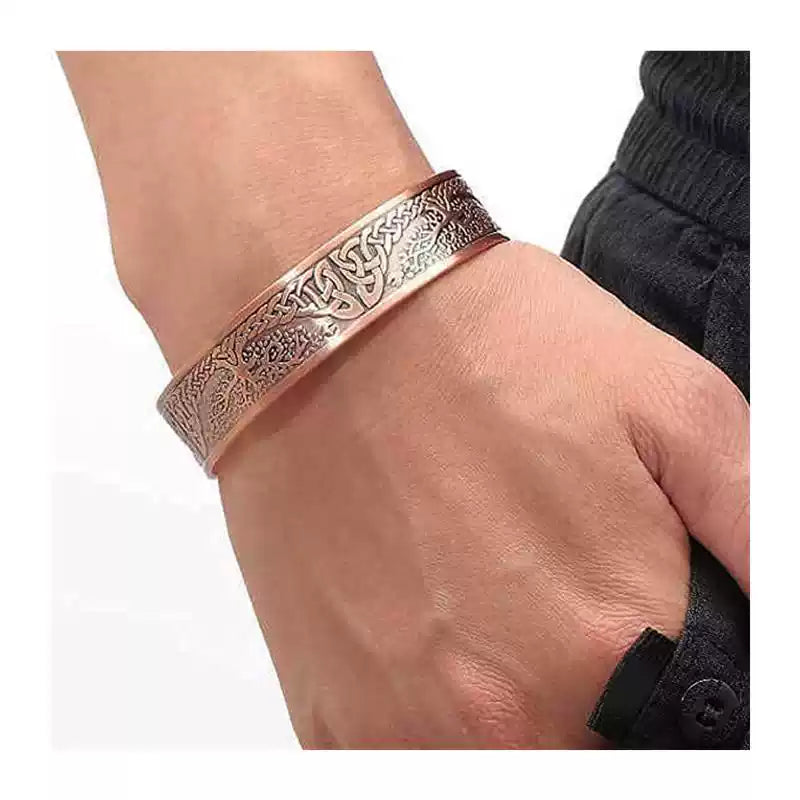 Kupfer Magnetarmband für Herren, verstellbar – Bild 1 | LuxeStyle