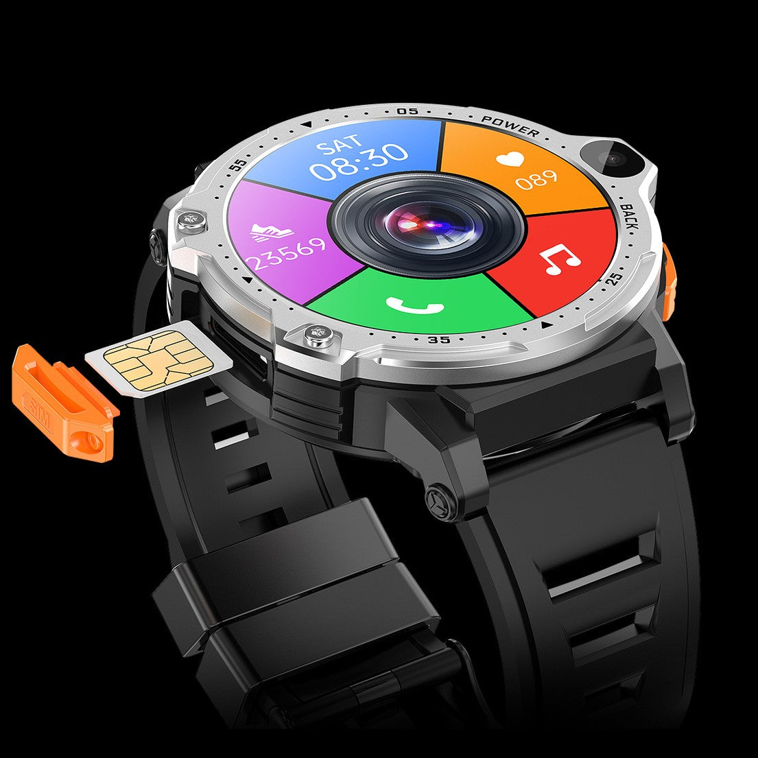 Smartwatch Dual Kamera 4G mit Herzfrequenz – Bild 3 | LuxeStyle