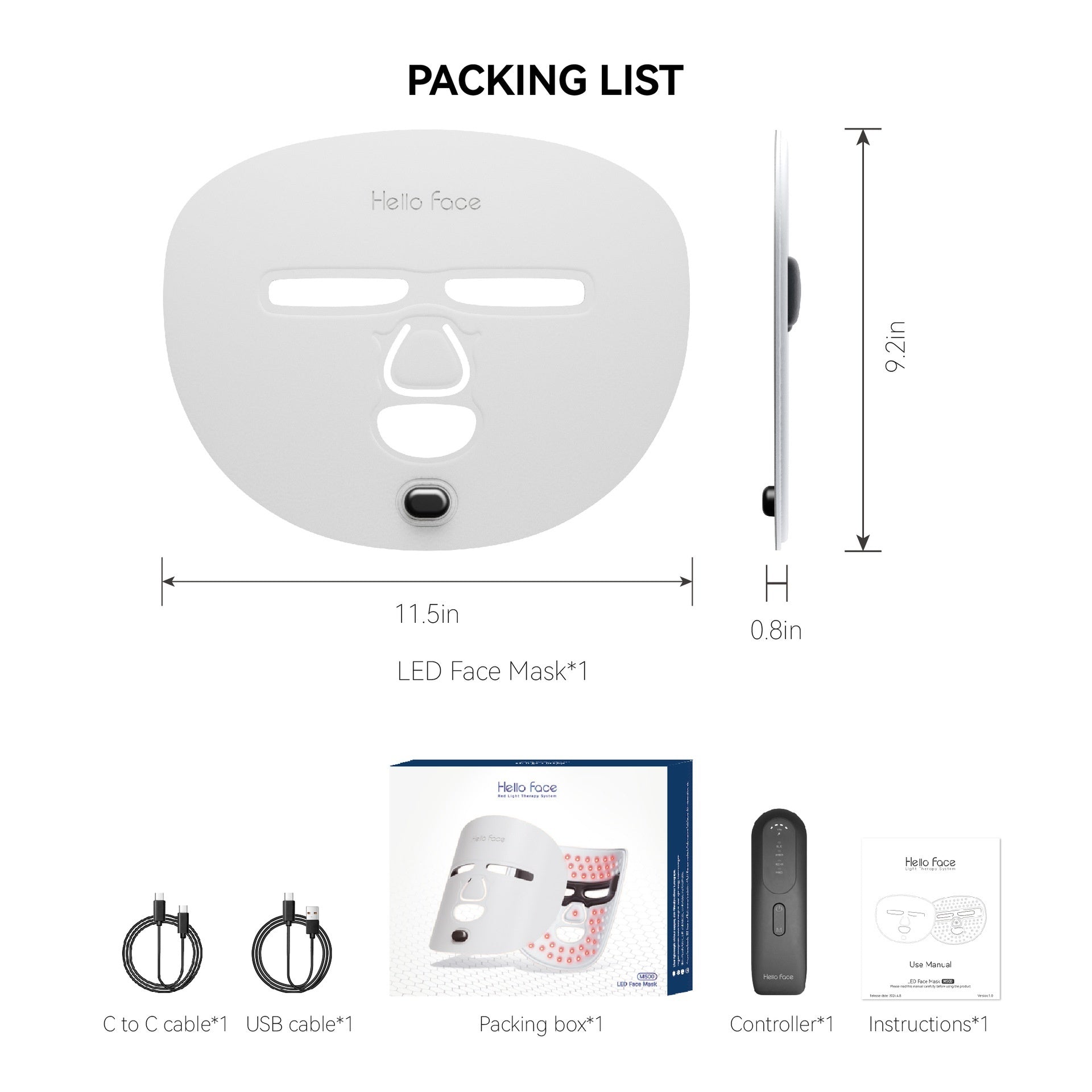 LED Gesichtsmaske